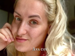 Ava_coy
