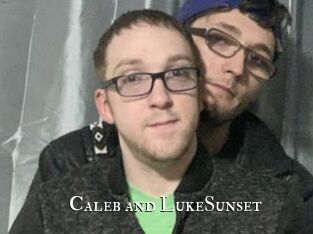 Caleb_and_LukeSunset